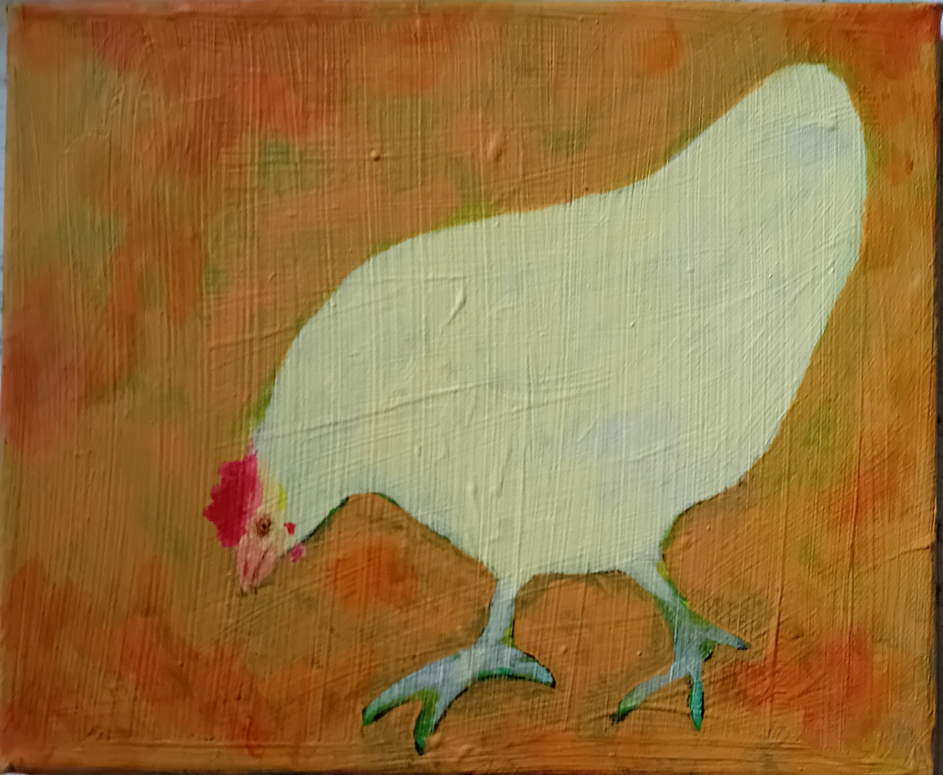 Taulu 30x25 cm. Akryyli kankaalle. Hinta 75 euroa.