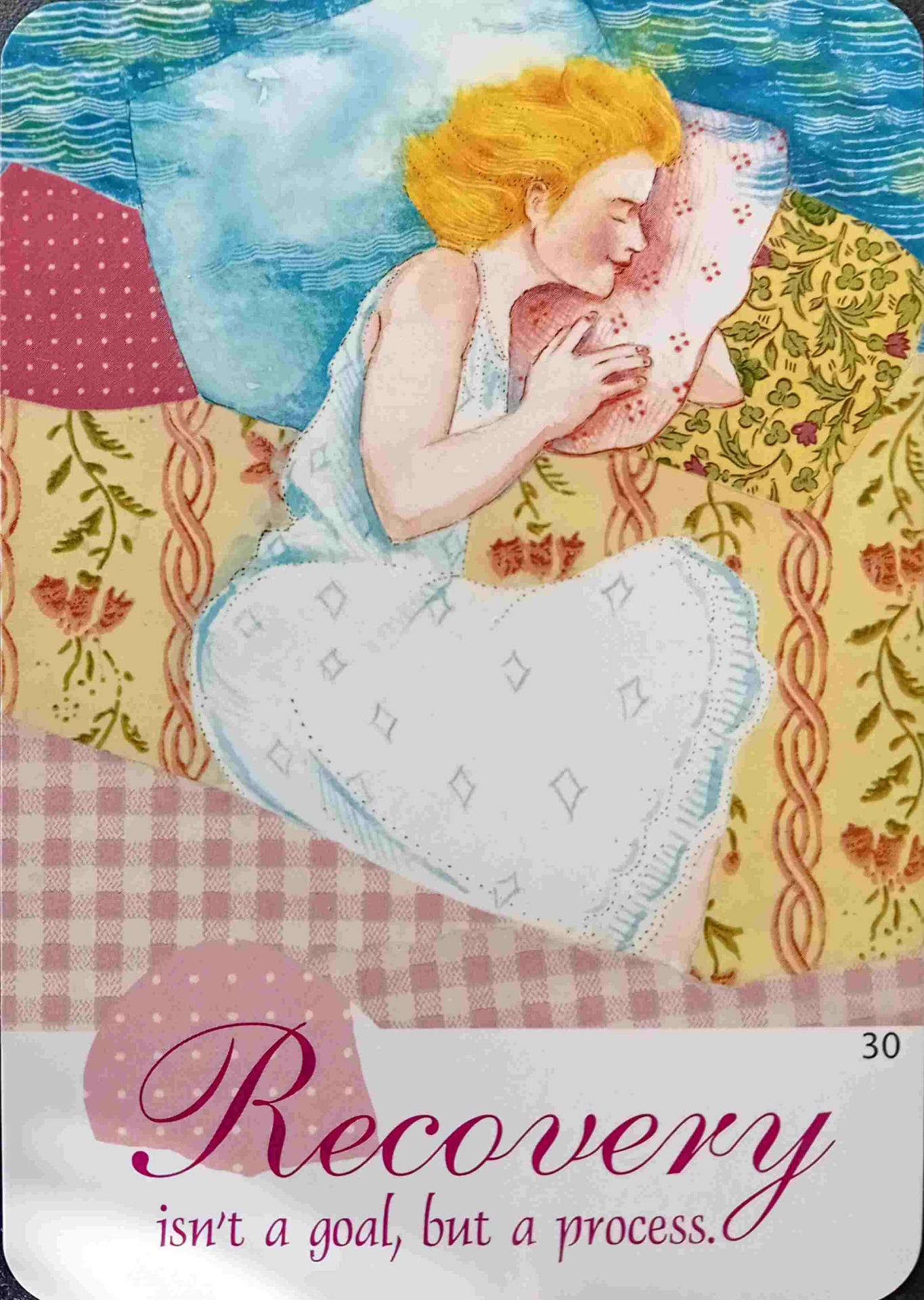 Toipuminen ei ole tavoite, vaan prosessi.